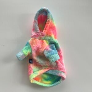Little Beast tie dye Dog Hoodie